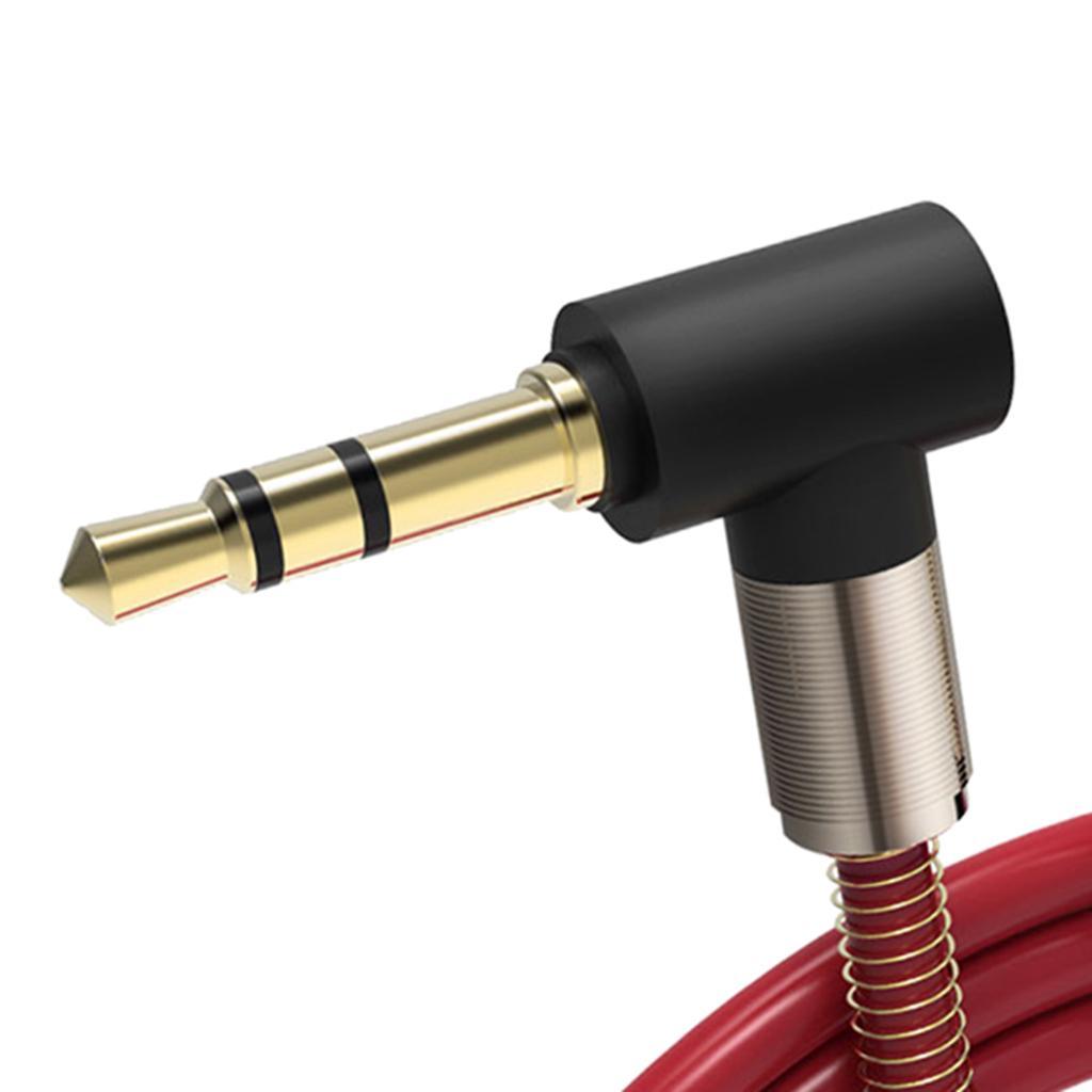 Maxbell 3.5mm AUX AUXILIARY CORD Male to Male Stereo Audio Cable for PC MP3 red - Aladdin Shoppers