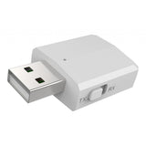 Maxbell 3-in-1 Bluetooth 5.0 USB Bluetooth Adapter Audio Receiver Transmitter White - Aladdin Shoppers