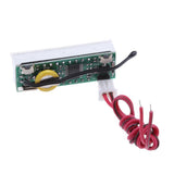 Maxbell 3 in 1 Car Auto Digital LED Time Voltmeter Thermometer Clock Module Blue - Aladdin Shoppers