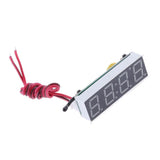 Maxbell 3 in 1 Car Auto Digital LED Time Voltmeter Thermometer Clock Module Blue - Aladdin Shoppers