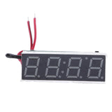 Maxbell 3 in 1 Car Auto Digital LED Time Voltmeter Thermometer Clock Module Blue - Aladdin Shoppers