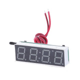 Maxbell 3 in 1 Car Auto Digital LED Time Voltmeter Thermometer Clock Module Blue - Aladdin Shoppers