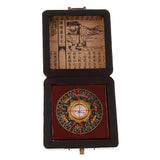 Maxbell 3 inch Fengshui Compass Luo Pan Fengshui Tool Professional Geomantic Three Combined with Wooden Box - Aladdin Shoppers