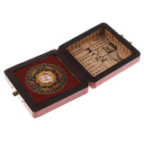 Maxbell 3 inch Fengshui Compass Luo Pan Fengshui Tool Professional Geomantic Three Combined with Wooden Box - Aladdin Shoppers