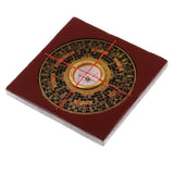 Maxbell 3 inch Fengshui Compass Luo Pan Fengshui Tool Professional Geomantic Three Combined with Wooden Box - Aladdin Shoppers