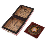 Maxbell 3 inch Fengshui Compass Luo Pan Fengshui Tool Professional Geomantic Three Combined with Wooden Box - Aladdin Shoppers