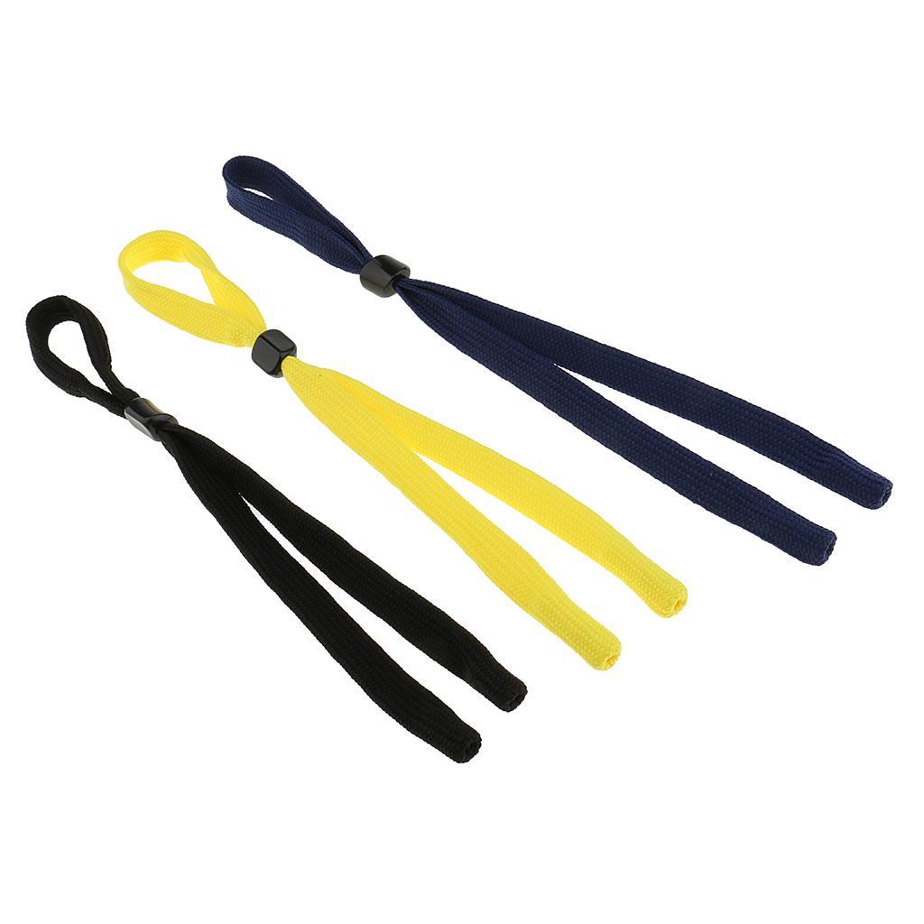 Maxbell 3 Pieces Anti Slip Sports Eyeglass Sun Eye Glasses Holder Strap Sunglass Chain Band 3 Colors 60cm Long - Aladdin Shoppers