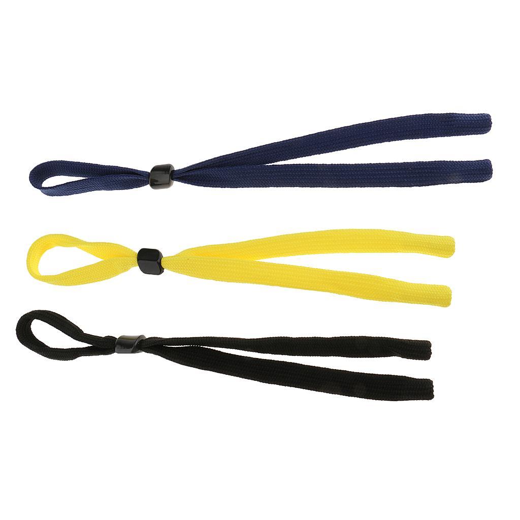 Maxbell 3 Pieces Anti Slip Sports Eyeglass Sun Eye Glasses Holder Strap Sunglass Chain Band 3 Colors 60cm Long - Aladdin Shoppers