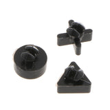 Maxbell 3 Pieces Replacement Switch Buttons Plastic Bottom Pad for PS4 Slim Game Console - Aladdin Shoppers