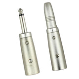 Maxbell 3 Pin XLR Male to 1/4" 6.35mm Mono Male Jack Audio Cable Mic DJ PA Adapter - Aladdin Shoppers
