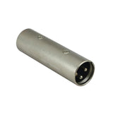 Maxbell 3-Pin XLR Male to Male Plug Coupler Gender Changer Audio Microphone Adapter - Aladdin Shoppers