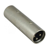 Maxbell 3-Pin XLR Male to Male Plug Coupler Gender Changer Audio Microphone Adapter - Aladdin Shoppers