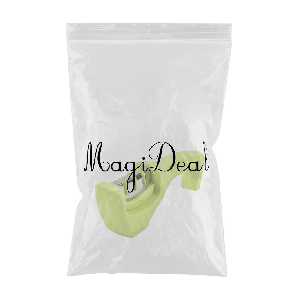 Maxbell 3-Stage Multi-function Knife Sharpener Blade Sharpening Kitchen Gadget Green - Aladdin Shoppers