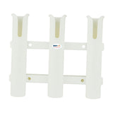 Maxbell 3 Tubes White Fishing Rod Holder Pole Mount Bracket for Marine Fishing Boat - Aladdin Shoppers
