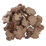 Maxbell 30 Pieces 20-40mm Rustic Wooden Wood Log Slices Natural Tree Bark, Small Size for Home Decoration & Rustic Wedding Centerpieces Favor DIY Arts Crafts - Aladdin Shoppers
