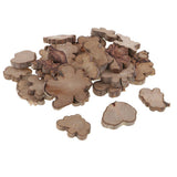 Maxbell 30 Pieces 20-40mm Rustic Wooden Wood Log Slices Natural Tree Bark, Small Size for Home Decoration & Rustic Wedding Centerpieces Favor DIY Arts Crafts - Aladdin Shoppers