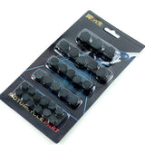 Maxbell 30 Pieces Motorcycle Screw Nut Bolt Cap Cover Decoration for Yamaha Black - Aladdin Shoppers