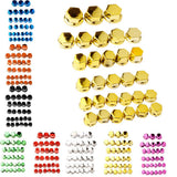 Maxbell 30 Pieces Motorcycle Screw Nut Bolt Cap Cover Decoration for Yamaha Golden - Aladdin Shoppers