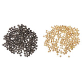 Maxbell 300pcs Doll Clothing Accessories DIY Doll Mini Metal Tiny Buttons Bronze - Aladdin Shoppers