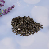 Maxbell 300pcs Doll Clothing Accessories DIY Doll Mini Metal Tiny Buttons Bronze - Aladdin Shoppers