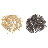 Maxbell 300pcs Doll Clothing Accessories DIY Doll Mini Metal Tiny Buttons Bronze - Aladdin Shoppers