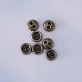 Maxbell 300pcs Doll Clothing Accessories DIY Doll Mini Metal Tiny Buttons Bronze - Aladdin Shoppers