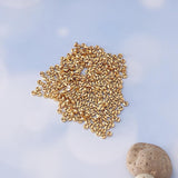 Maxbell 300pcs Doll Clothing Accessories DIY Doll Mini Metal Tiny Buttons Golden - Aladdin Shoppers