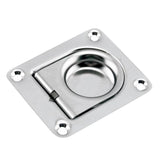 Maxbell 304 Marine Stainless Steel Flush Pull Handle Boat Hatch Lift Ring 66 x 56mm - Aladdin Shoppers