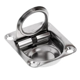 Maxbell 304 Marine Stainless Steel Flush Pull Handle Boat Hatch Lift Ring 66 x 56mm - Aladdin Shoppers