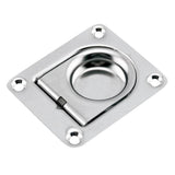 Maxbell 304 Marine Stainless Steel Flush Pull Handle Boat Hatch Lift Ring 66 x 56mm - Aladdin Shoppers