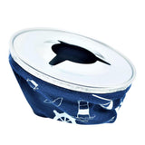 Maxbell 304 Stainless Steel Boat Windproof Bag Ashtray Cigarette Holder Blue - Aladdin Shoppers