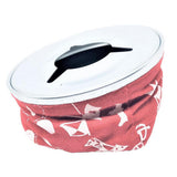 Maxbell 304 Stainless Steel Boat Windproof Bag Ashtray Cigarette Holder Red - Aladdin Shoppers