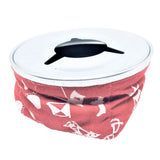 Maxbell 304 Stainless Steel Boat Windproof Bag Ashtray Cigarette Holder Red - Aladdin Shoppers