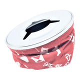 Maxbell 304 Stainless Steel Boat Windproof Bag Ashtray Cigarette Holder Red - Aladdin Shoppers