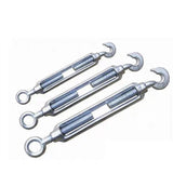 Maxbell 304 Stainless Steel DIN1480 Eye Hook Turnbuckle Wire Rope Cable Tension 8mm - Aladdin Shoppers