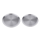 Maxbell 304 Stainless Steel Serving Plate For Containing Beef Meat Fruits Cake 30cm - Aladdin Shoppers