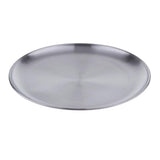 Maxbell 304 Stainless Steel Serving Plate For Containing Beef Meat Fruits Cake 30cm - Aladdin Shoppers