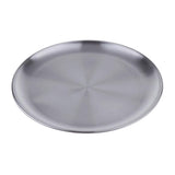 Maxbell 304 Stainless Steel Serving Plate For Containing Beef Meat Fruits Cake 30cm - Aladdin Shoppers