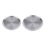 Maxbell 304 Stainless Steel Serving Plate For Containing Beef Meat Fruits Cake 30cm - Aladdin Shoppers