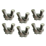 Maxbell 304 Stainless Steel Wire Rope Clip Clamp Saddle Clips U Bolt Fastener 12mm - Aladdin Shoppers