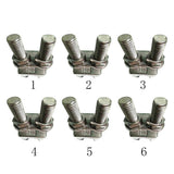 Maxbell 304 Stainless Steel Wire Rope Clip Clamp Saddle Clips U Bolt Fastener 12mm - Aladdin Shoppers