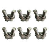 Maxbell 304 Stainless Steel Wire Rope Clip Clamp Saddle Clips U Bolt Fastener 12mm - Aladdin Shoppers