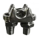Maxbell 304 Stainless Steel Wire Rope Clip Clamp Saddle Clips U Bolt Fastener 20mm - Aladdin Shoppers