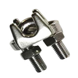 Maxbell 304 Stainless Steel Wire Rope Clip Clamp Saddle Clips U Bolt Fastener 22mm - Aladdin Shoppers