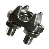 Maxbell 304 Stainless Steel Wire Rope Clip Clamp Saddle Clips U Bolt Fastener 22mm - Aladdin Shoppers