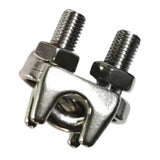 Maxbell 304 Stainless Steel Wire Rope Clip Clamp Saddle Clips U Bolt Fastener 22mm - Aladdin Shoppers