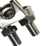 Maxbell 304 Stainless Steel Wire Rope Clip Clamp Saddle Clips U Bolt Fastener 22mm - Aladdin Shoppers