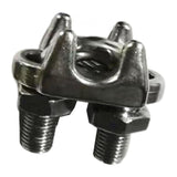 Maxbell 304 Stainless Steel Wire Rope Clip Clamp Saddle Clips U Bolt Fastener 25m - Aladdin Shoppers