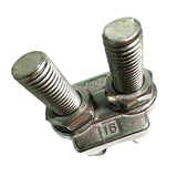 Maxbell 304 Stainless Steel Wire Rope Clip Clamp Saddle Clips U Bolt Fastener 2mm - Aladdin Shoppers