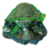 Maxbell 30cm Elegant Porcelain Female Dolls People Figures in Princess Dress Green - Aladdin Shoppers